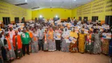 en tournee dans le moronou harlette badou aux femmes de nguessankro cette annee que chaque femme prenne son baton de pelerin