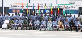 gendarmerie-nationale-27-officiers-de-10-pays-africains-ont-recu-leurs-diplomes-du-7e-cours-des-commandants-dunite