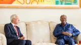le chef de letat a echange avec le representant special de lunion europeenne pour la region du sahel