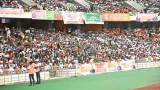 apotheose du congres du rhdp le stade ebimpe affiche deja le plein