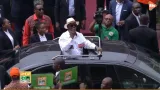 meeting de cloture du congres du rhdp alassane ouattara accueilli sous ovation