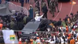 apotheose du congres rhdp ouattara et son epouse foulent le stade debimpe plein a craquer