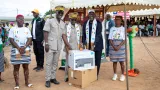 hydraulique le village de gbapleu recoit sa pompe a motricite