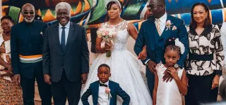 le-premier-ministre-la-ministre-francoise-remarck-et-plusieurs-celebrites-au-mariage-de-lhumoriste-joel