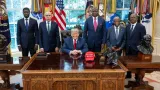 donald trump recoit 5 presidents africains