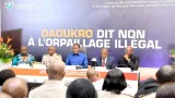 les verites du ministre sangafowa sur lorpaillage illegal 99 des sites illegaux sinstallent avec laccord des communautes locales