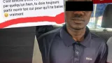 un inslteur du president arrete par la police