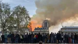 france incendie a leglise notre dame des champs a paris
