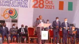 allocution de s e m alassane ouattara a la ceremonie dinauguration du centre sportif culturel et des tic ivoiro coreen alassane ouattara coci cscticao