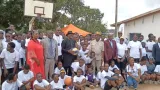 gagnoa lacademie de basket recoit un important don dequipements