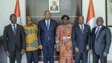 retour de gbagbo patrick achi echange avec des emissaires de lex president