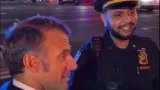 etats unis emmanuel macron bloque dans les rues de new york par le cortege de donald trump