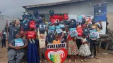 rentree scolaire des enfants handicapes dabobo recoivent des kits scolaires