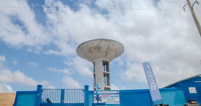 Mise en service du château d'eau du quartier Orly de Daloa