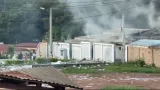 des villes de linterieur paralysees des ecoles fermees une dizaine de bus brules un gendarme tue des blesses annonce pulcherie gbalet