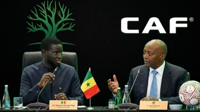 can-maroc-2025-patrice-motsepe-rencontre-bassirou-diomaye-faye