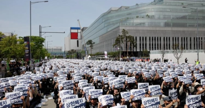 samsung-face-a-une-greve-de-18-jours-47-000-salaries-defient-le-geant-sud-coreen