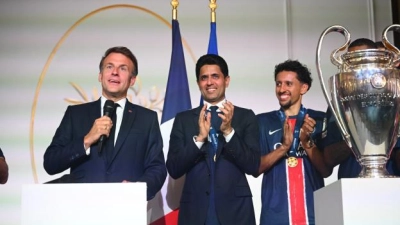 emmanuel-macron-felicite-le-psg-apres-son-second-sacre-en-ligue-des-champions