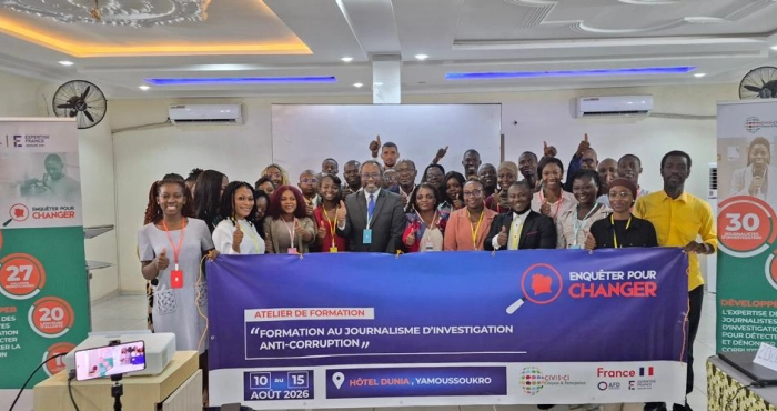 yamoussoukro-30-journalistes-formes-en-investigation-pour-lutter-contre-la-corruption