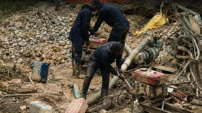 orpaillage-illegal-plusieurs-sites-demanteles-a-dadiesso-par-la-gendarmerie