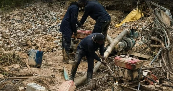 orpaillage-illegal-plusieurs-sites-demanteles-a-dadiesso-par-la-gendarmerie