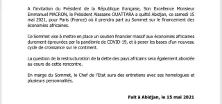 communique-de-la-presidence-relatif-au-depart-du-president-de-la-republique-pour-la-france