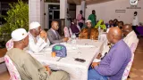 ramadan 2022 le maire jean louis moulot offre une rupture collective de jeune aux imams de grand bassam