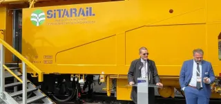 sitarail-receptionne-sa-nouvelle-bourreuse-au-salon-international-iaf-a-muenster-en-allemagne
