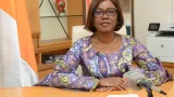 groupe consultatif pour le financement du plan national de developpement 2021 2025 la ministre niale kaba face a la presse le 08 juin 2022