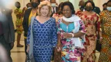 congo brazzaville mme dominique ouattara presente au 26e congres de lorganisation des 1eres dames dafrique