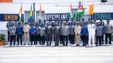 abidjan le 19 juillet 2022 baptemes de promotions et prestation de serment a lecole de gendarmerie dabidjan