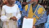 boundiali la ministre mariatou kone installe le nouveau chef du village de ndara