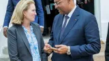renforcement de la cooperation entre la cote divoire et les usa patrick achi echange avec une delegation de lusaid