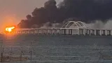 conflit russie ukraine une voiture piegee explose sur le pont de la crimee