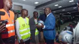 cote divoire securite routiere distribution gratuite de 600 casques a bouake