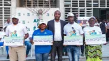 secteur informel le ministre mamadou toure apporte un soutien de 119 millions f cfa a des acteurs de linformel dabobo
