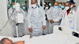 epidemie a kpo kahankro bouake le ministre pierre dimba apporte le soutien du gouvernement aux victimes et aux parents des familles endeuillees