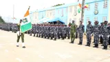 securite 3271 recrues de la police nationale presentees au drapeau