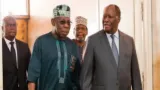 audiences du chef de letat olusegun obasanjo salue le leadership du president ouattara