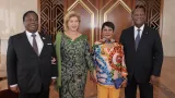 prix felix houphouet boigny unesco pour la recherche de la paix a yamoussoukro ouattara bedie et gbagbo envoient un message de cohesion aux ivoiriens