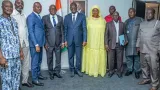 cote divoire chambre nationale de metiers le president de la chambre des metiers kassoum bamba chez le ministre souleymane diarrassouba