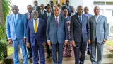 apres leur nomination les 12 ministres gouverneurs recus par patrick achi