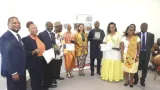 prix national dexcellence les 2e et 3e prix des categories des arts et de la culture recompenses par la ministre de la culture
