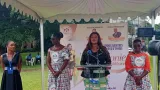 cca investiture de la presidente de lafafci myss belmonde godo logboh installe aya ahoua irene a la fif