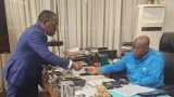 cooperation ivoiro ghaneenne aka aouele recu en audience par sem nana akufor addo