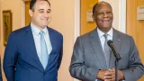rencontre dau revoir au chef de letat lambassadeur de la belgique felicite ouattara pour les succes obtenus sous son leadership