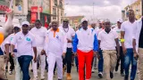 yopougon campagne municipale adama bictogo et ses partisans marchent pour la paix