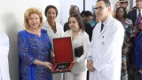 cooperation medicale la fondation lalla asmaa du maroc et la fondation children of africa sunissent pour soigner des enfants sourds dafrique