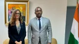 cooperation cote divoire belgique mamadou toure et lambassadrice carole van eyll accord parfait pour de nouvelles perspectives en faveur des jeunes