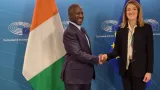 diplomatie parlementaire adama bictogo discute de lavenir de son institution au parlement europeen